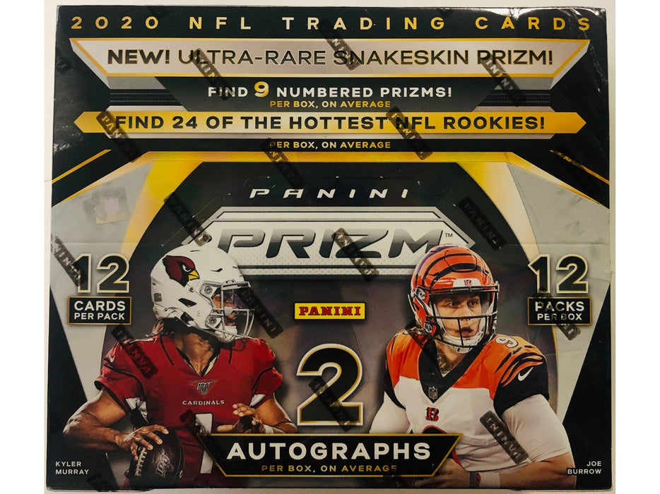 Sports Cards Panini - 2020 - Football - Prizm - Hobby Box - Cardboard Memories Inc.