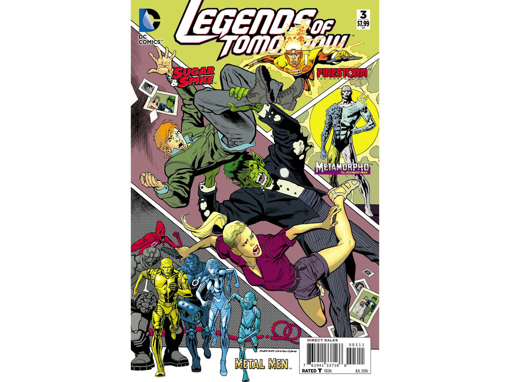 DC Comics - Legends of Tomorrow 003 (Cond. VG) - 3916 — Cardboard