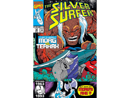 Comic Books Marvel Comics - Silver Surfer 080 - 6576 - Cardboard Memories Inc.