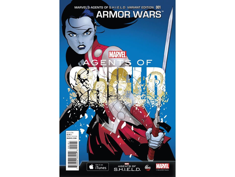 Comic Books Marvel Comics - Armor Wars 01 - Marvel's Agents of SHIELD Cover - 4432 - Cardboard Memories Inc.