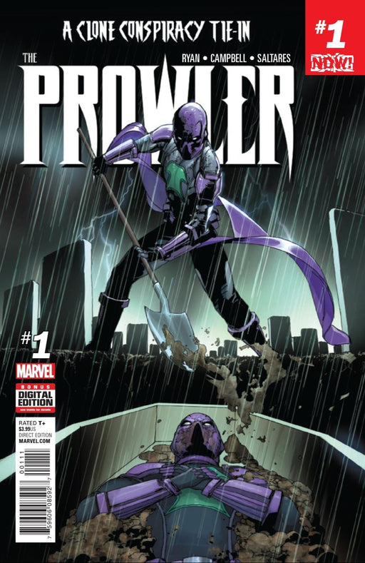 Comic Books, Hardcovers & Trade Paperbacks Marvel Comics - The Prowler (2016) 001 (Cond. FN+) - 3901 - Cardboard Memories Inc.