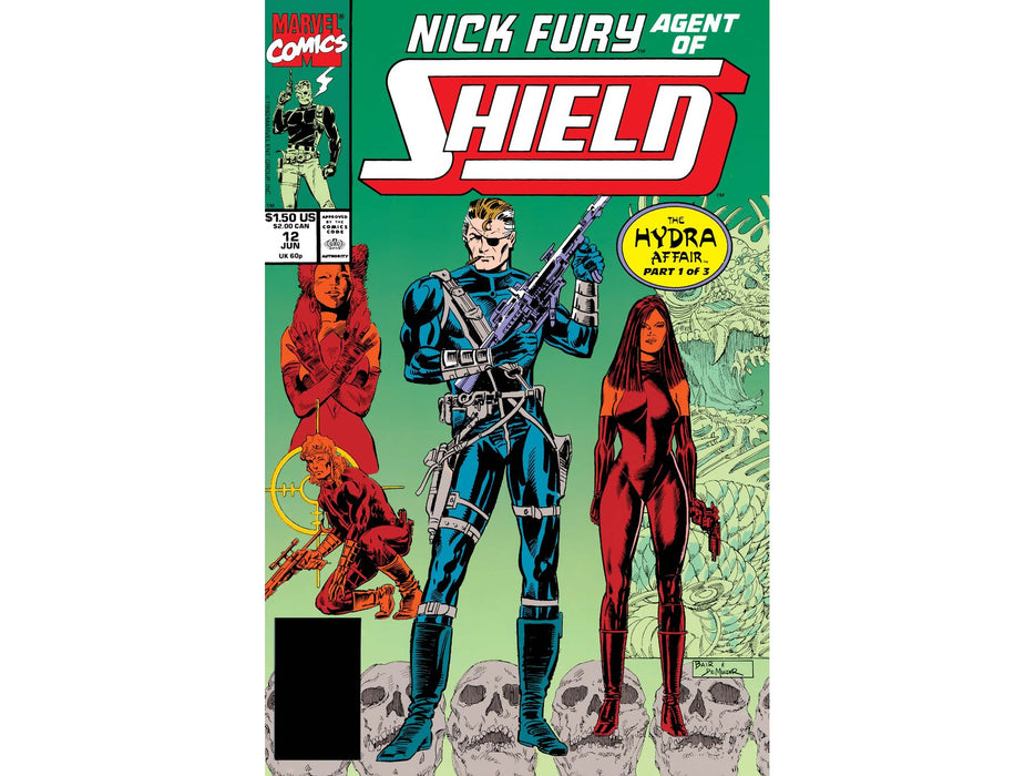 Comic Books Marvel Comics - Nick Fury Agent of SHIELD 012 - 6707 - Cardboard Memories Inc.