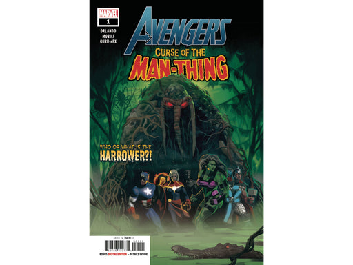 Comic Books Marvel Comics - Avengers Curse of Man-Thing 001 (Cond. VF-) - 5839 - Cardboard Memories Inc.