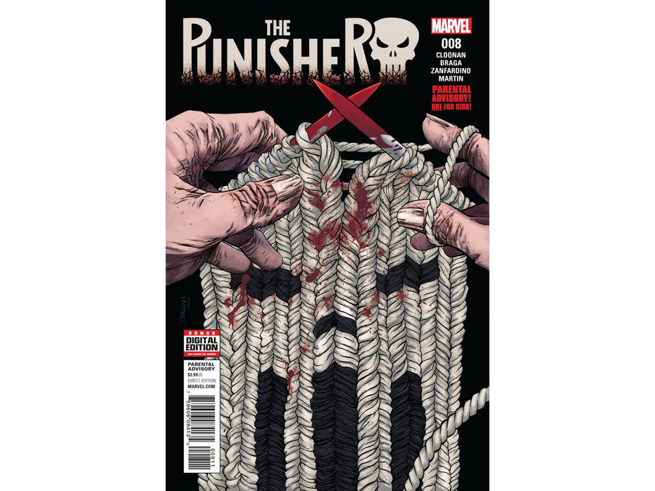 Comic Books, Hardcovers & Trade Paperbacks Marvel Comics - The Punisher (2016 11th Series) 008 (Cond. FN+) - 1943 - Cardboard Memories Inc.