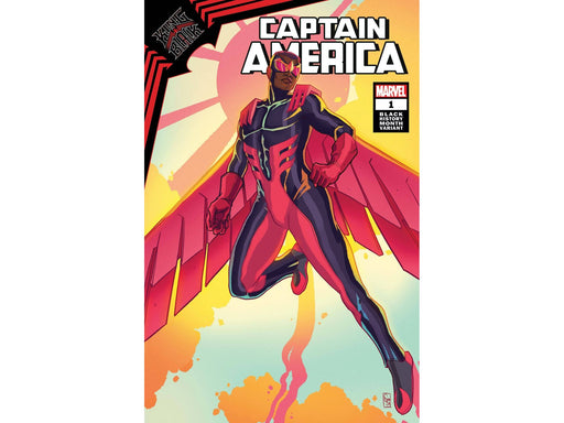 Comic Books Marvel Comics - King in Black - Captain America 001 - Black History Month Variant Edition (Cond. VF-) - 9604 - Cardboard Memories Inc.