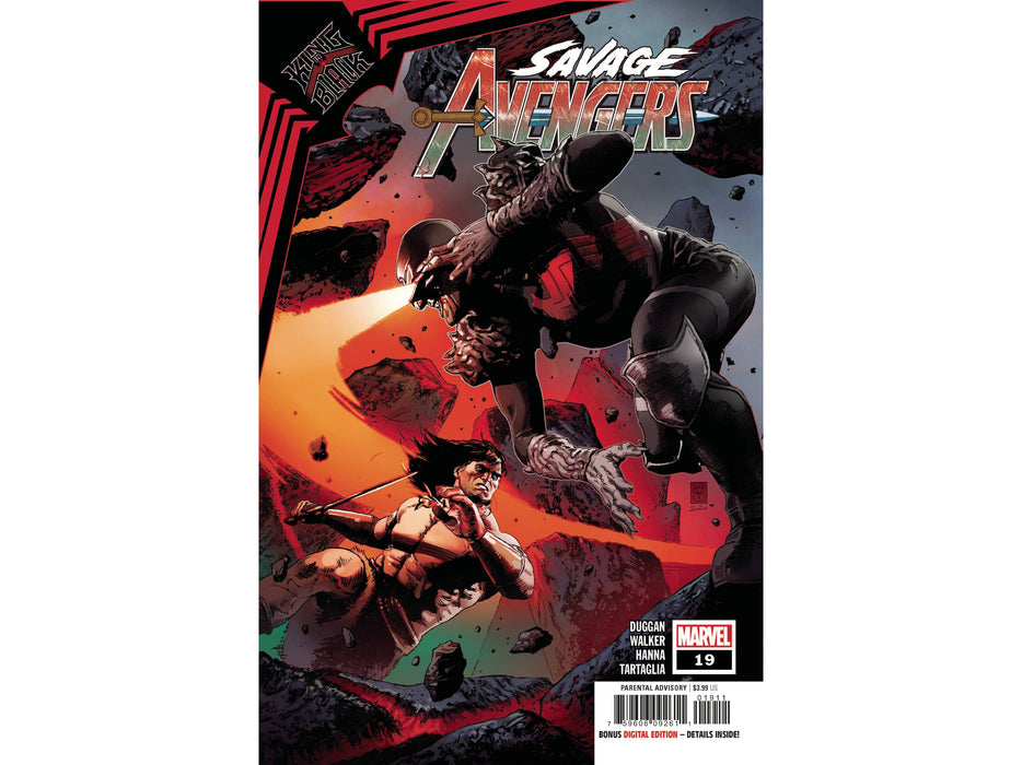 Comic Books Marvel Comics - Savage Avengers 019 - KIB (Cond. VF-) - 5687 - Cardboard Memories Inc.