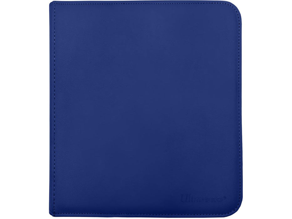 Supplies Ultra Pro - 12 Pocket Pro Zipper Binder - Dark Blue - Cardboard Memories Inc.