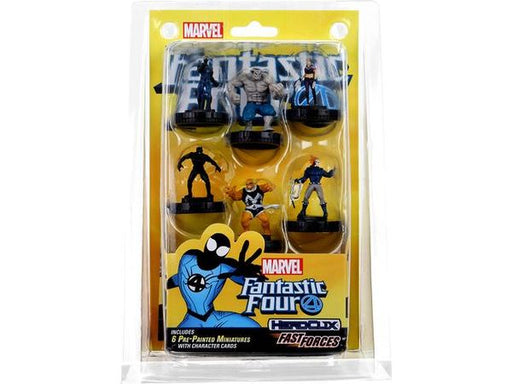 Collectible Miniature Games Wizkids - Marvel - HeroClix - Fantastic Four - Fast Forces 6 Pack - Cardboard Memories Inc.