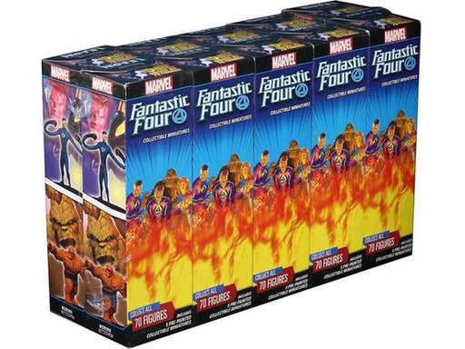 Collectible Miniature Games Wizkids - Marvel - HeroClix - Fantastic Four - Booster Brick - Cardboard Memories Inc.