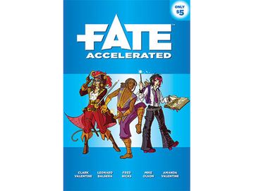 Role Playing Games Evil Hat Productions - Fate Accelerated - Cardboard Memories Inc.