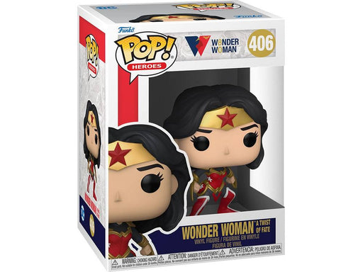 Action Figures and Toys POP! - DC Heroes - Wonder Woman 80th Anniversary - Wonder Woman A Twist of Fate - Cardboard Memories Inc.
