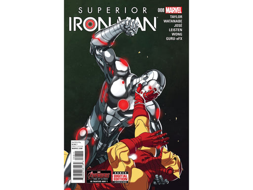 Comic Books Marvel Comics - Superior Iron Man 008 - 3233 - Cardboard Memories Inc.