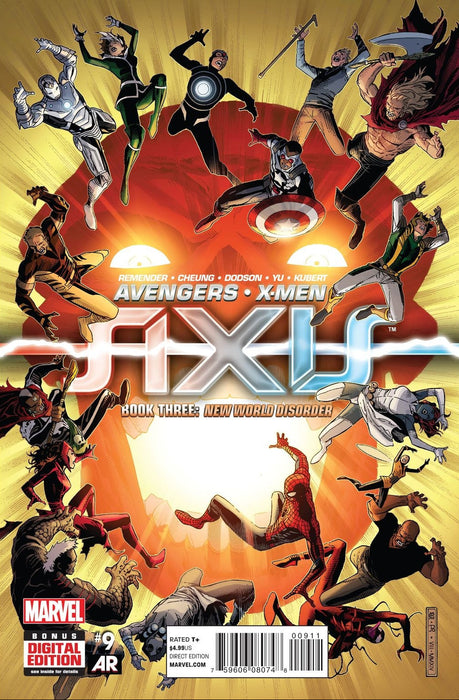 Comic Books Marvel Comics - Avengers & X-Men Axis (2014) 009 (Cond. FN) - 3814 - Cardboard Memories Inc.