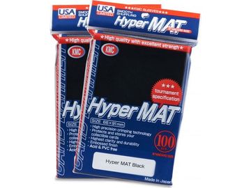 Supplies KMC Card Barrier - Standard Size - Hyper Matte Black - 80ct - Cardboard Memories Inc.