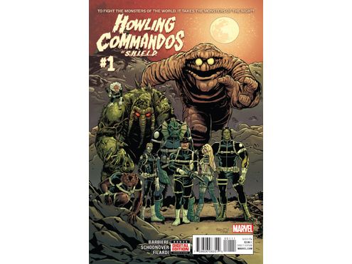 Comic Books Marvel Comics - Howling Commandos of SHIELD 01 - 1274 - Cardboard Memories Inc.