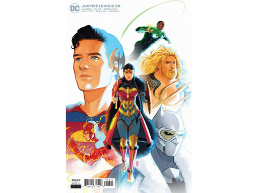Comic Books DC Comics - Justice League 058 - Jen Bartel Variant Edition (Cond. VF-) - 5287 - Cardboard Memories Inc.
