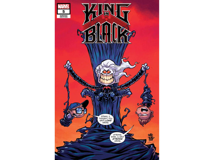 Comic Books Marvel Comics - King in Black 005 of 5 - Young Variant Edition (Cond. VF-) - 5801 - Cardboard Memories Inc.