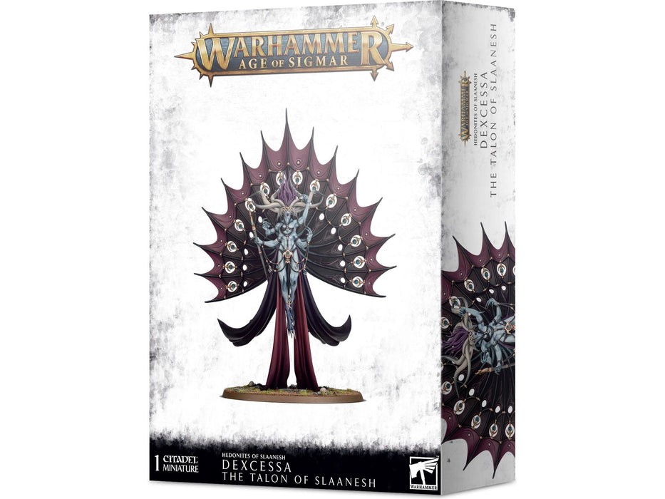 Collectible Miniature Games Games Workshop - Warhammer Age of Sigmar - Hedonties of Slaanesh - Dexcessa the Talon of Slaanesh - 97-50 - Cardboard Memories Inc.