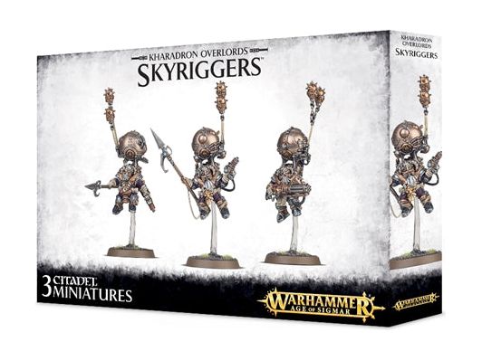 Collectible Miniature Games Games Workshop - Warhammer Age of Sigmar - Kharadron Overlords - Skyriggers/Skywardens - 84-36 - Cardboard Memories Inc.