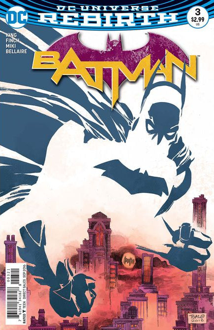 Comic Books DC Comics - Batman (2016 3rd Series) 003 - Cover B Variant Edition (Cond. FN) - 1987 - Cardboard Memories Inc.