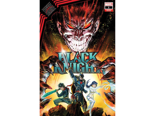 Comic Books Marvel Comics - King in Black - Black Knight 001 - SU Variant Edition (Cond. VF-) - 5120 - Cardboard Memories Inc.