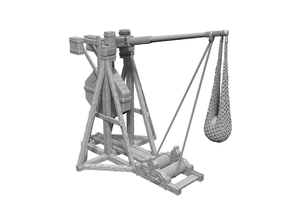 Role Playing Games Wizkids - Unpainted Miniature - Deep Cuts - Trebuchet - 90340 - Cardboard Memories Inc.