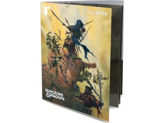 Supplies Ultra Pro - Dungeons and Dragon - Classic Character Folio - Fighter - Cardboard Memories Inc.