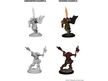 Role Playing Games Wizkids - Dungeons and Dragons - Nolzurs Marvellous Miniatures - Dragonborn Female Fighter - 73199 - Cardboard Memories Inc.