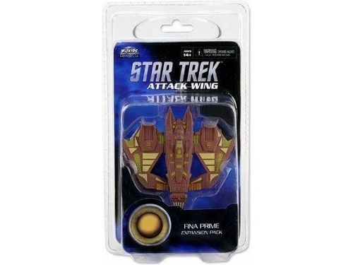 Collectible Miniature Games Wizkids - Star Trek Attack Wing - Fina Prime Expansion Pack - 71534 - Cardboard Memories Inc.