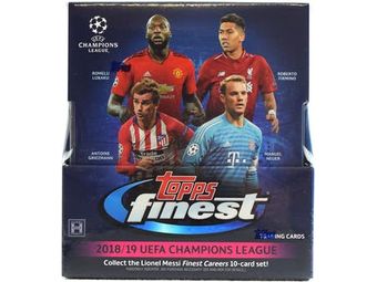 Sports Cards Topps - 2019 - Soccer - Finest UEFA Champions League - Master Box - Cardboard Memories Inc.