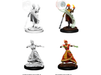 Role Playing Games Wizkids - Dungeons and Dragons - Unpainted Miniature - Nolzurs Marvellous Miniatures - Fire Genasi Female Wizard - 73336 - Cardboard Memories Inc.