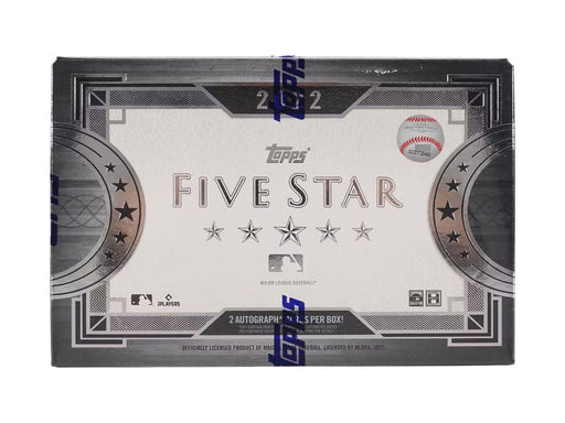 Sports Cards Topps - 2022 - Baseball - Five Star - Hobby Box - Cardboard Memories Inc.