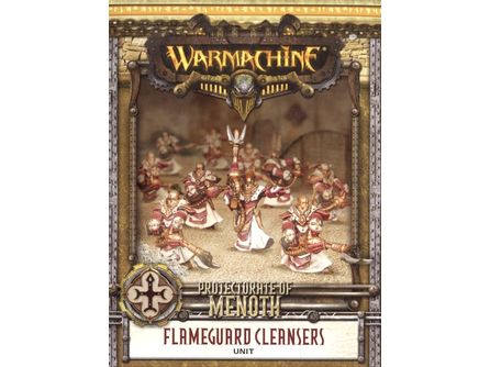 Collectible Miniature Games Privateer Press - Warmachine - Protectorate Of Menoth - Flameguard Cleansers - PIP 32097 - Cardboard Memories Inc.