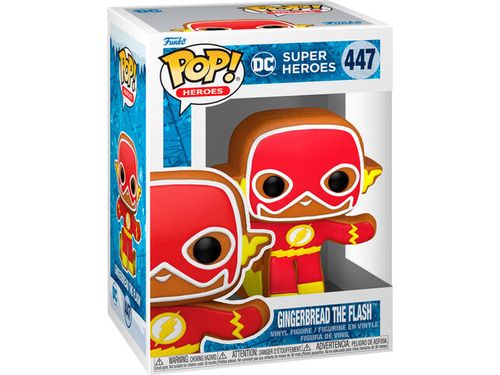 Action Figures and Toys POP! - Heroes - DC - Gingerbread Flash - Cardboard Memories Inc.