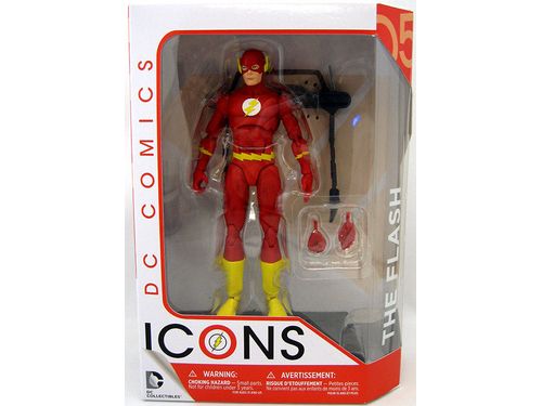Action Figures and Toys DC - Collectibles DC Comics - Icons - The Flash - Cardboard Memories Inc.