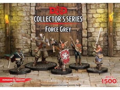 Role Playing Games Wizards of the Coast - Dungeons and Dragons - Collectors Series - Force Grey - Cardboard Memories Inc.