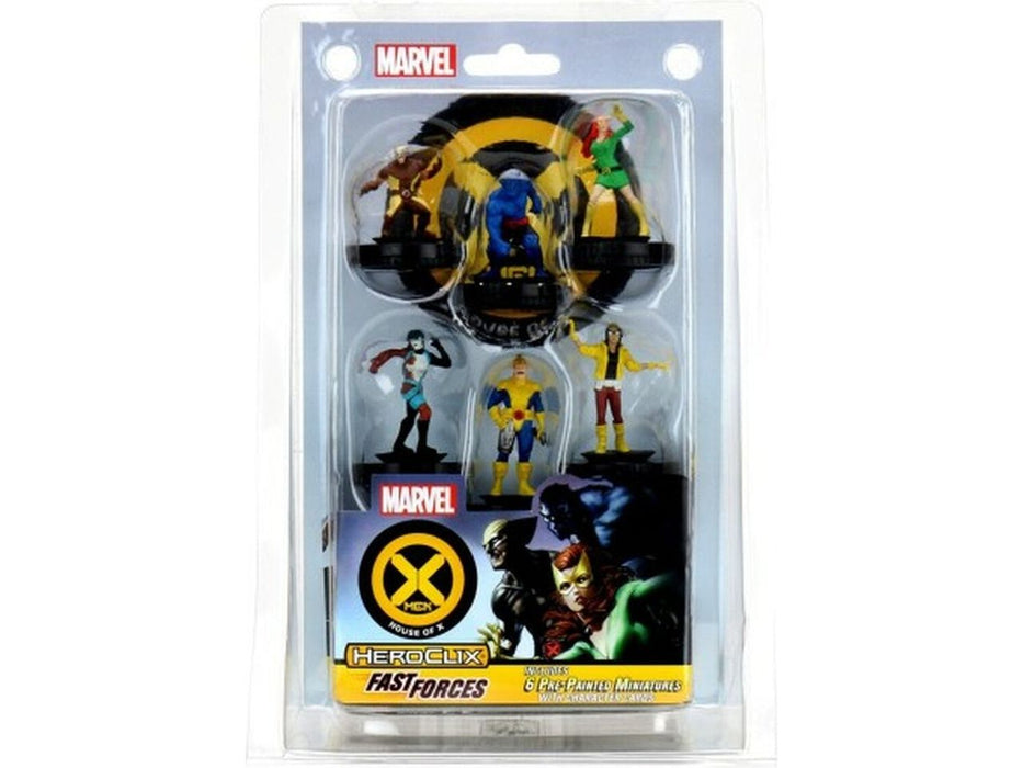 Collectible Miniature Games Wizkids - Marvel - HeroClix - X-Men House of X - Fast Forces 6 Pack - Cardboard Memories Inc.