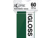 Supplies Ultra Pro - Eclipse Gloss Deck Protectors - Small Size - 60 Count Forest Green - Cardboard Memories Inc.