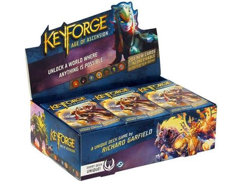Card Games Fantasy Flight Games - Keyforge - Age of Ascension Box - Cardboard Memories Inc.