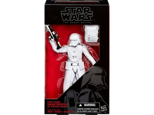 Action Figures and Toys Hasbro - Star Wars - The Black Series - First Order Snowtrooper - Cardboard Memories Inc.