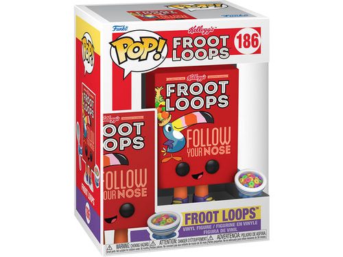 Action Figures and Toys POP! - Kellogg's - Froot Loops Cereal Box - Cardboard Memories Inc.