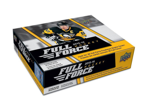 Sports Cards Upper Deck - 2015-16 - Hockey - Full Force - Retail Box - Cardboard Memories Inc.