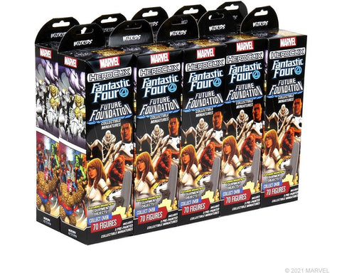 Collectible Miniature Games Wizkids - Marvel - HeroClix - Fantastic Four - Future Foundation - Booster Brick - Cardboard Memories Inc.