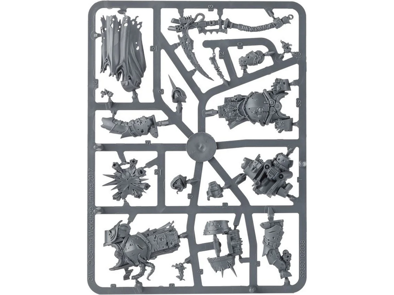 Collectible Miniature Games Games Workshop - Warhammer 40K - Death Guard - Battleforce - Plaguefester Waband - 43-71 - Cardboard Memories Inc.