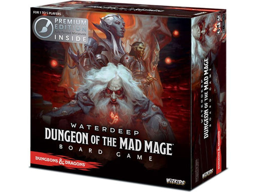 Role Playing Games Wizards of the Coast - Dungeons and Dragons - Waterdeep Dungeon Of The Mad Mage - Premium Edition - Cardboard Memories Inc.