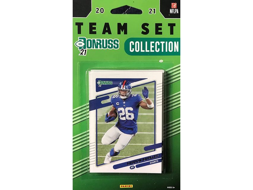 Sports Cards Panini - 2020-21 - Football - Donruss - NFL Team Set - New York Giants - Cardboard Memories Inc.