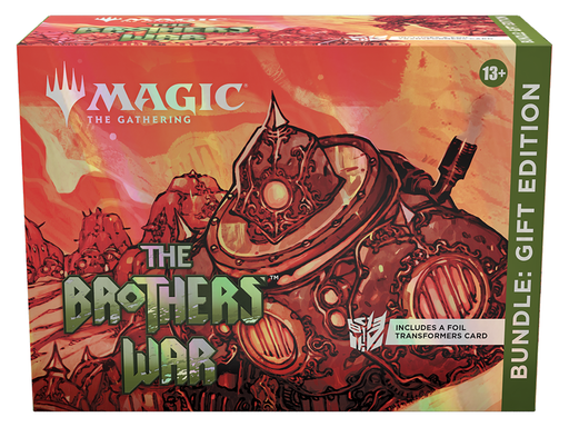 Trading Card Games Magic the Gathering - Brothers War - Bundle Fat Pack - Gift Edition - Cardboard Memories Inc.