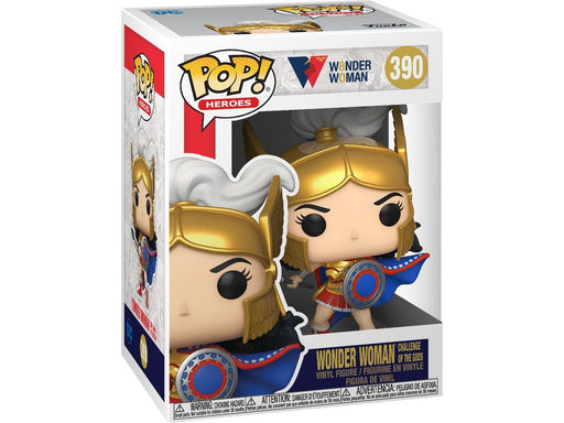 Action Figures and Toys POP! - DC Heroes - Wonder Woman 80th Anniversary - Wonder Woman Challenge of the Gods - Cardboard Memories Inc.