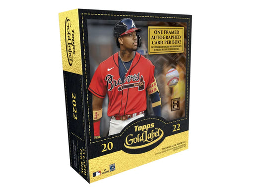 Sports Cards Topps - 2022 - Baseball - Gold Label - Hobby Box - Cardboard Memories Inc.