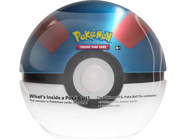 Trading Card Games Pokemon - Pokemon Go - Pokeball Tin - Great Pokeball - Cardboard Memories Inc.